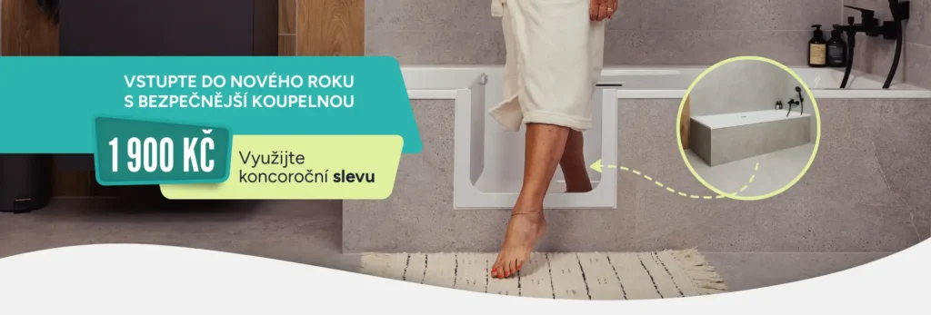 Nainstalujeme vodotěsná dvířka na vaši vanu a usnadníme vám tak vstup a výstup z vany.
